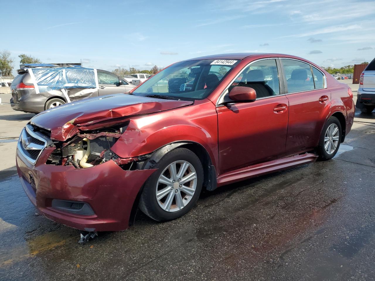 2010 Subaru Legacy 2.5I Premium VIN: 4S3BMBC63A3225747 Lot: 84142944