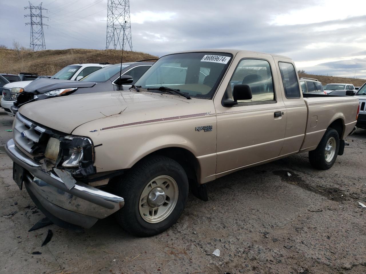 1996 Ford Ranger Super Cab VIN: 1FTCR14U0TPB19605 Lot: 86869674