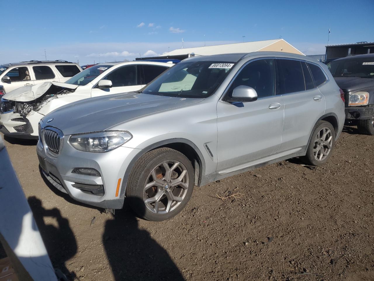 2021 BMW X3 xDrive30I VIN: 5UXTY5C00M9F66807 Lot: 86813094