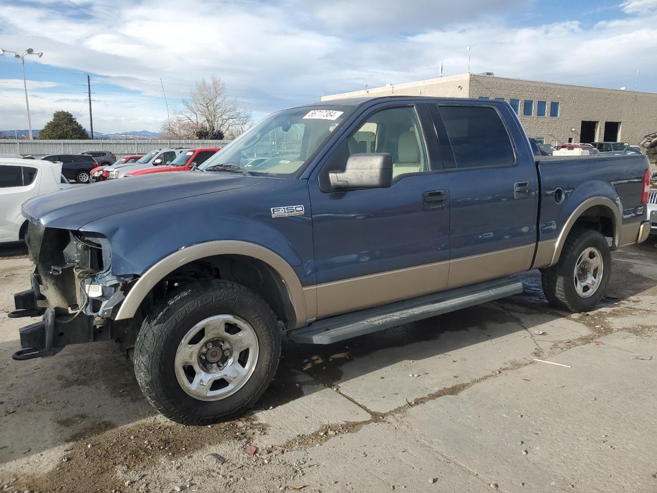 2004 Ford F150 Supercrew VIN: 1FTPW14564KB27628 Lot: 86717384