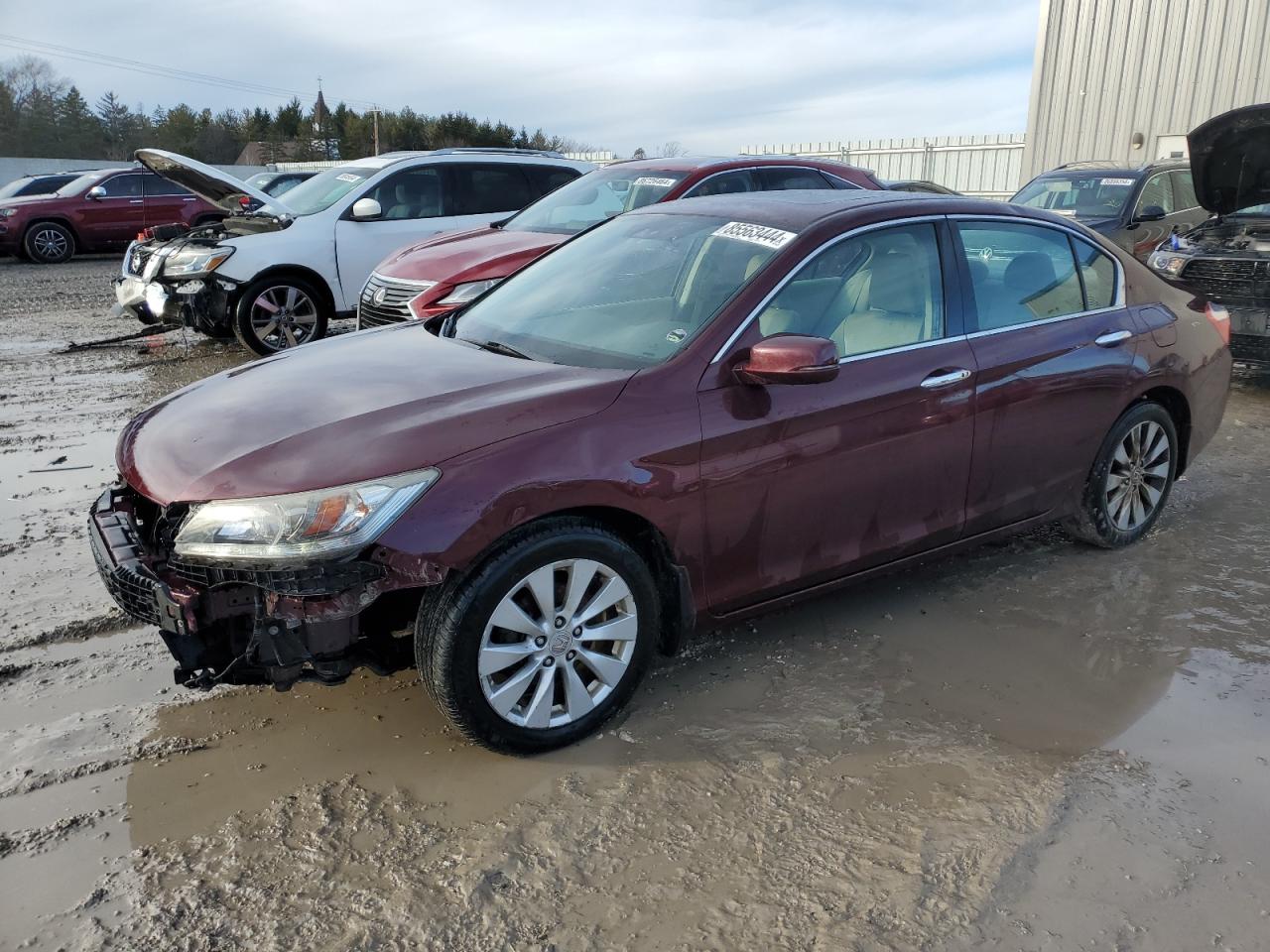 2014 Honda Accord Touring VIN: 1HGCR3F98EA015245 Lot: 85563444