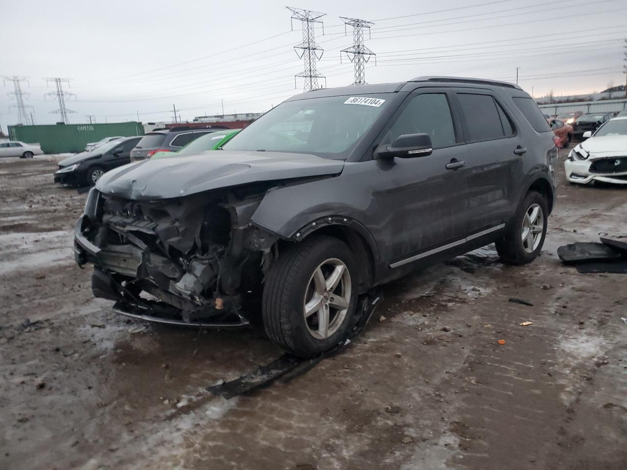 2016 Ford Explorer Xlt VIN: 1FM5K8D87GGA20483 Lot: 86174104