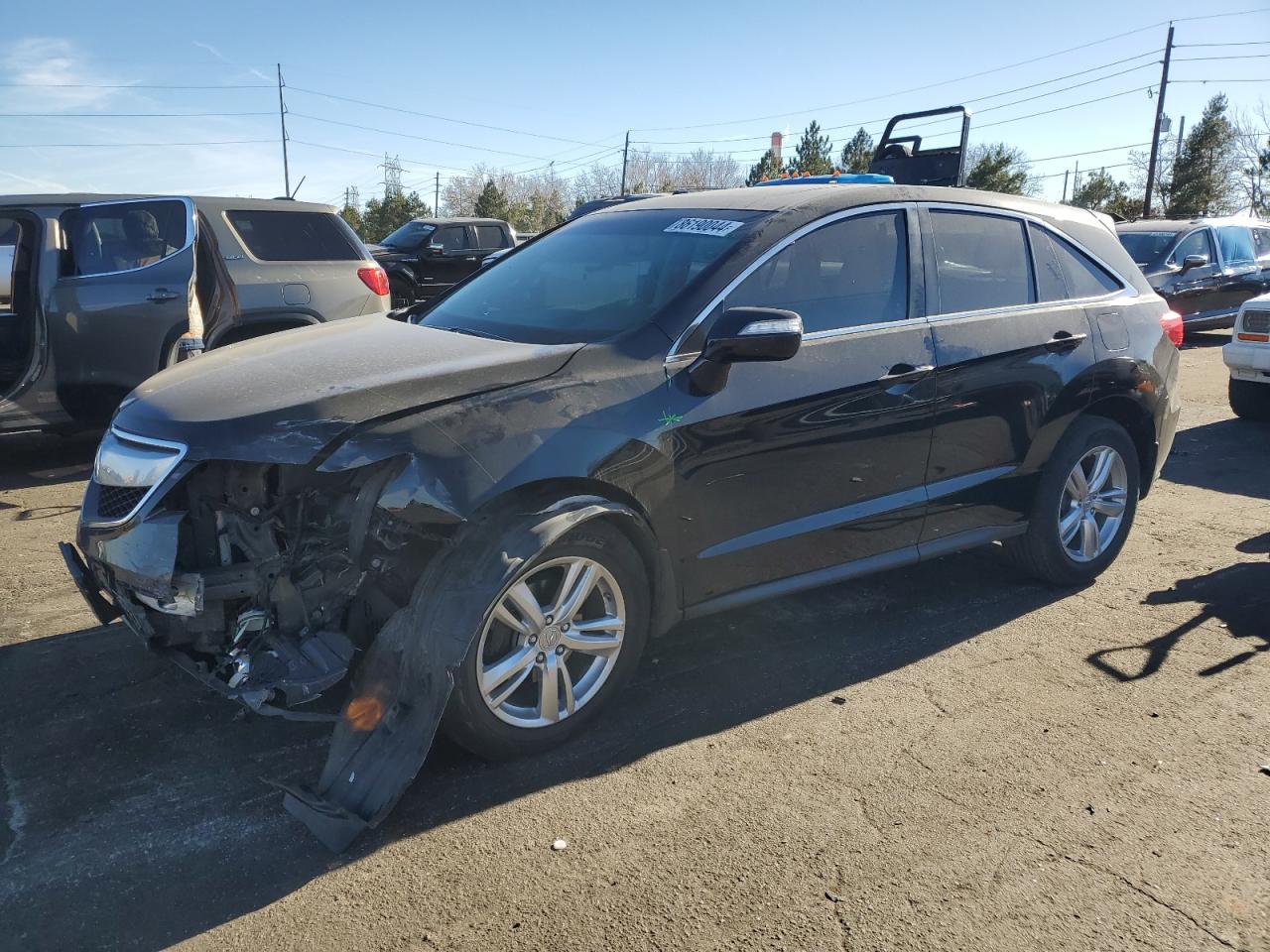 2013 Acura Rdx VIN: 5J8TB4H37DL023956 Lot: 86190044