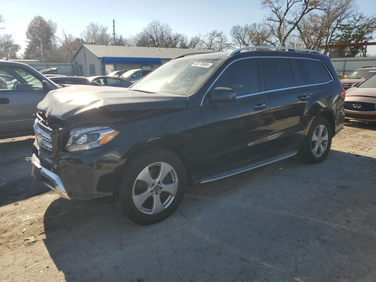 2017 Mercedes-Benz Gls 450 4Matic VIN: 4JGDF6EE4HA967414 Lot: 83176994