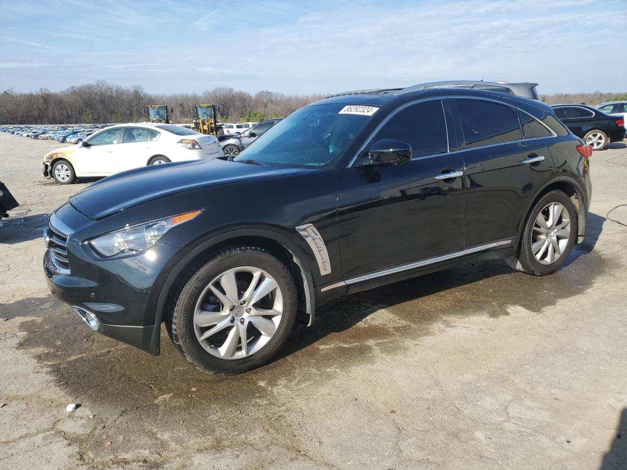 2014 Infiniti Qx70 VIN: JN8CS1MU8EM450039 Lot: 86292324