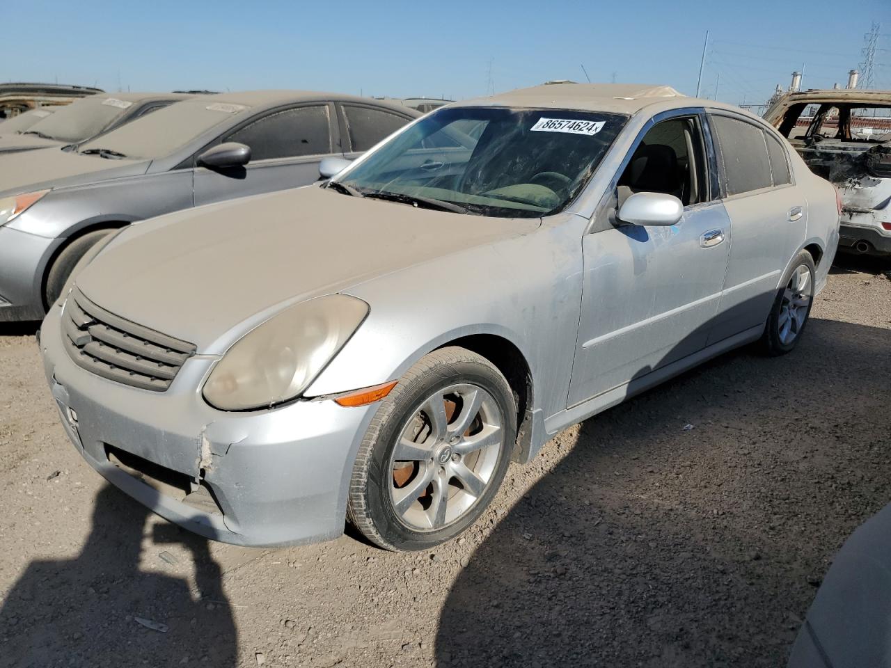 2006 Infiniti G35 VIN: JNKCV51E86M519481 Lot: 86574624