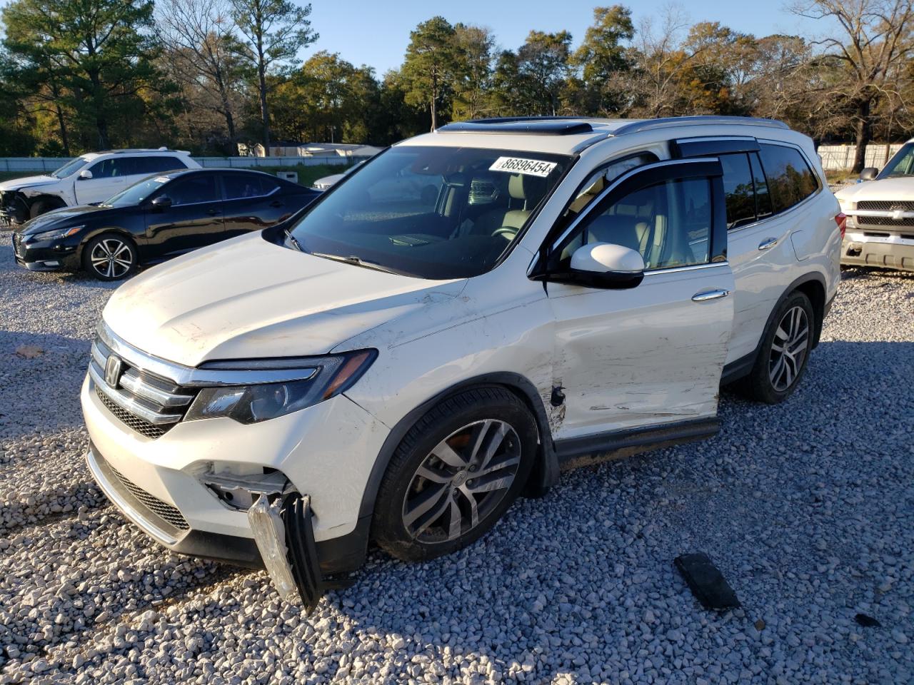 2017 Honda Pilot Touring VIN: 5FNYF6H92HB043985 Lot: 86896454