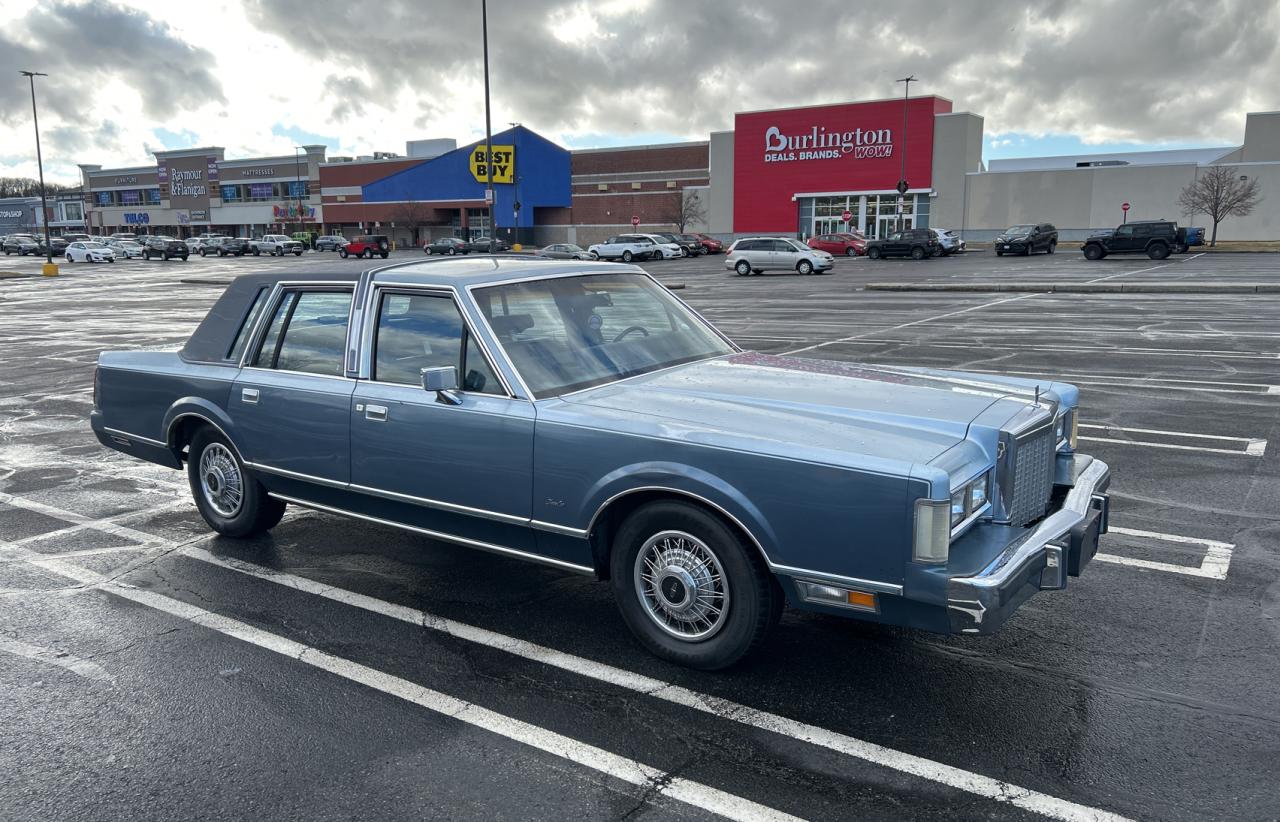 1985 Lincoln Town Car VIN: 1LNBP96F0FY701258 Lot: 87185384