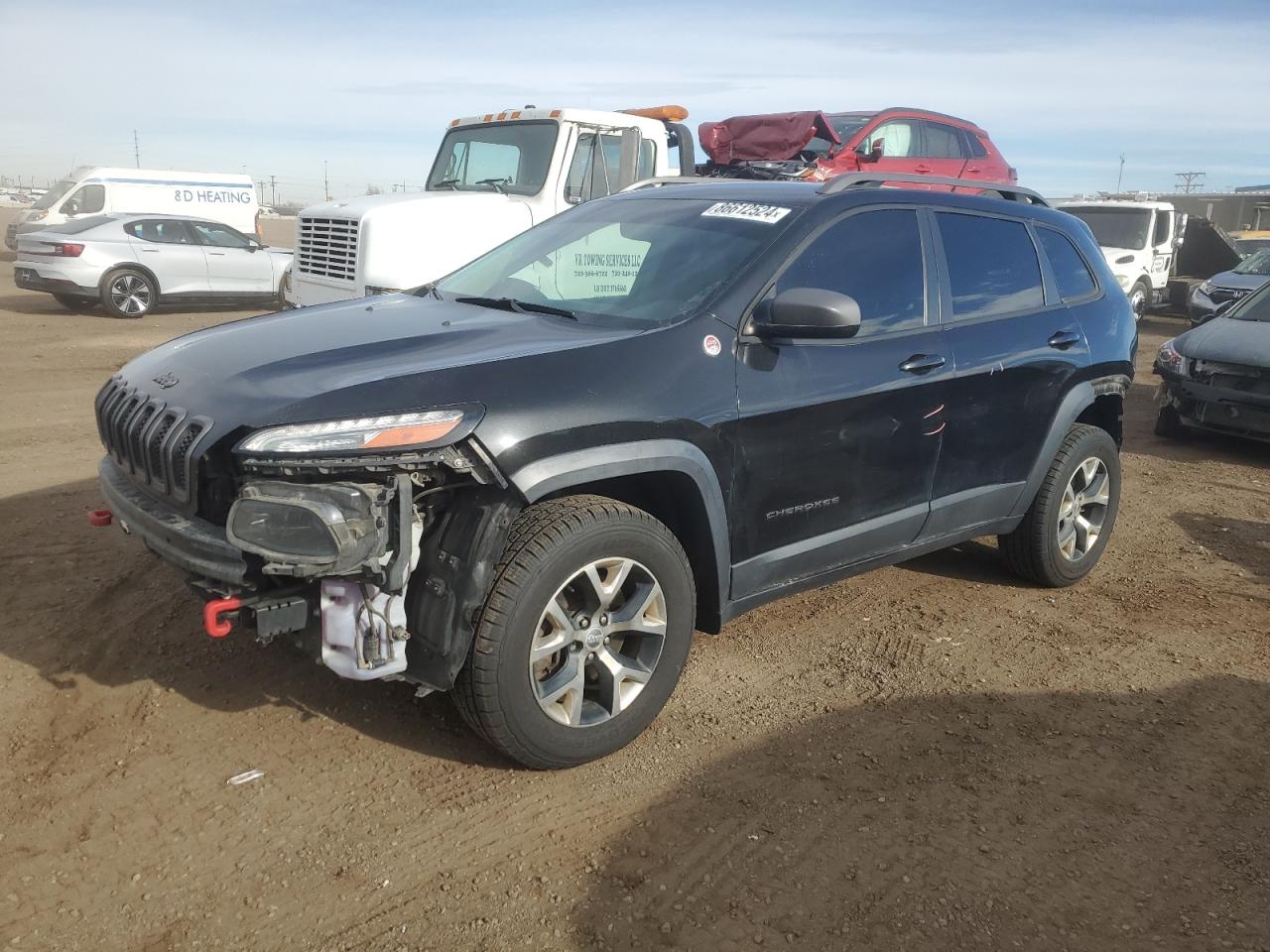 2014 Jeep Cherokee Trailhawk VIN: 1C4PJMBS3EW201591 Lot: 86612524