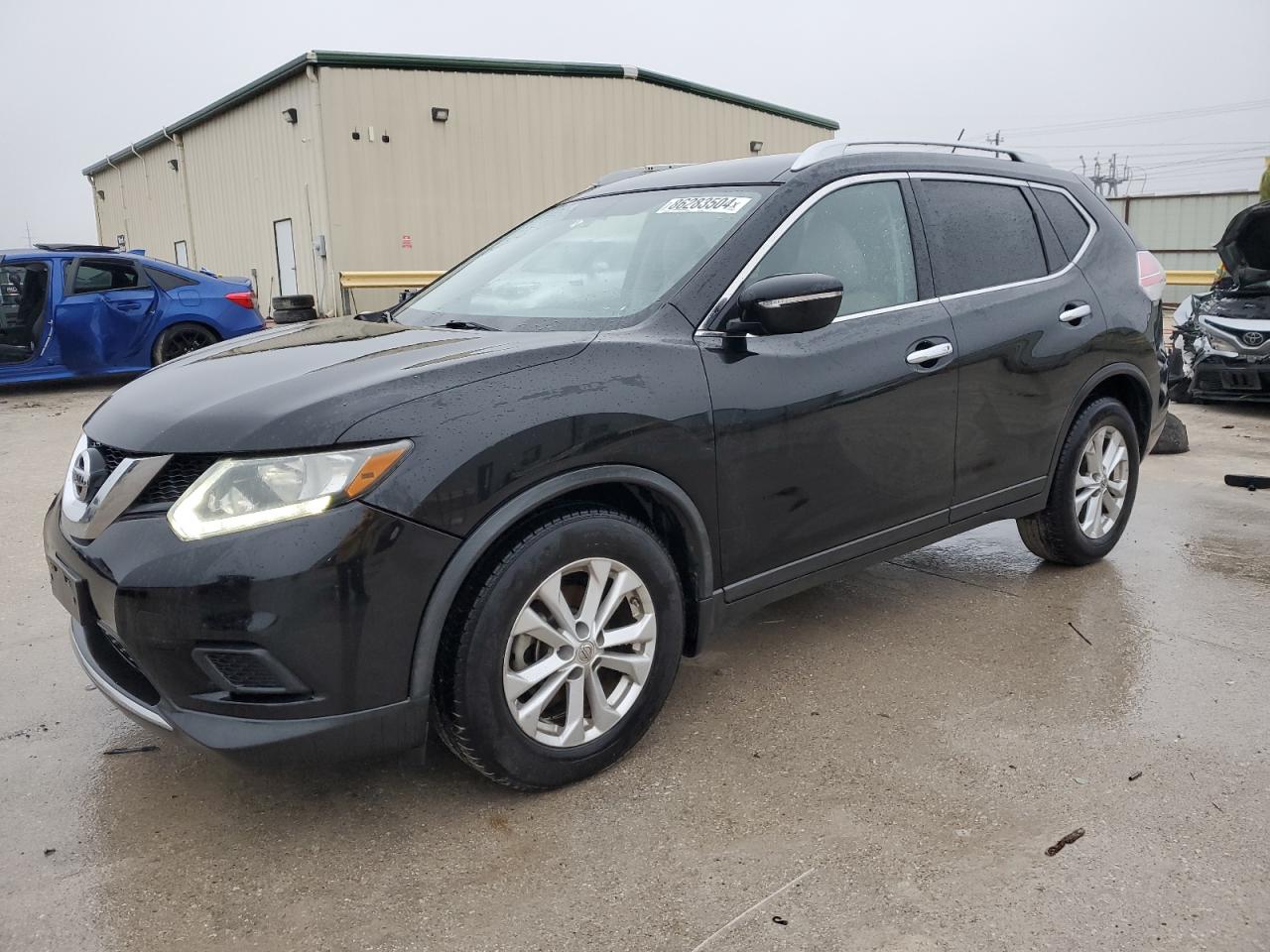 2015 Nissan Rogue S VIN: KNMAT2MVXFP570956 Lot: 86283504