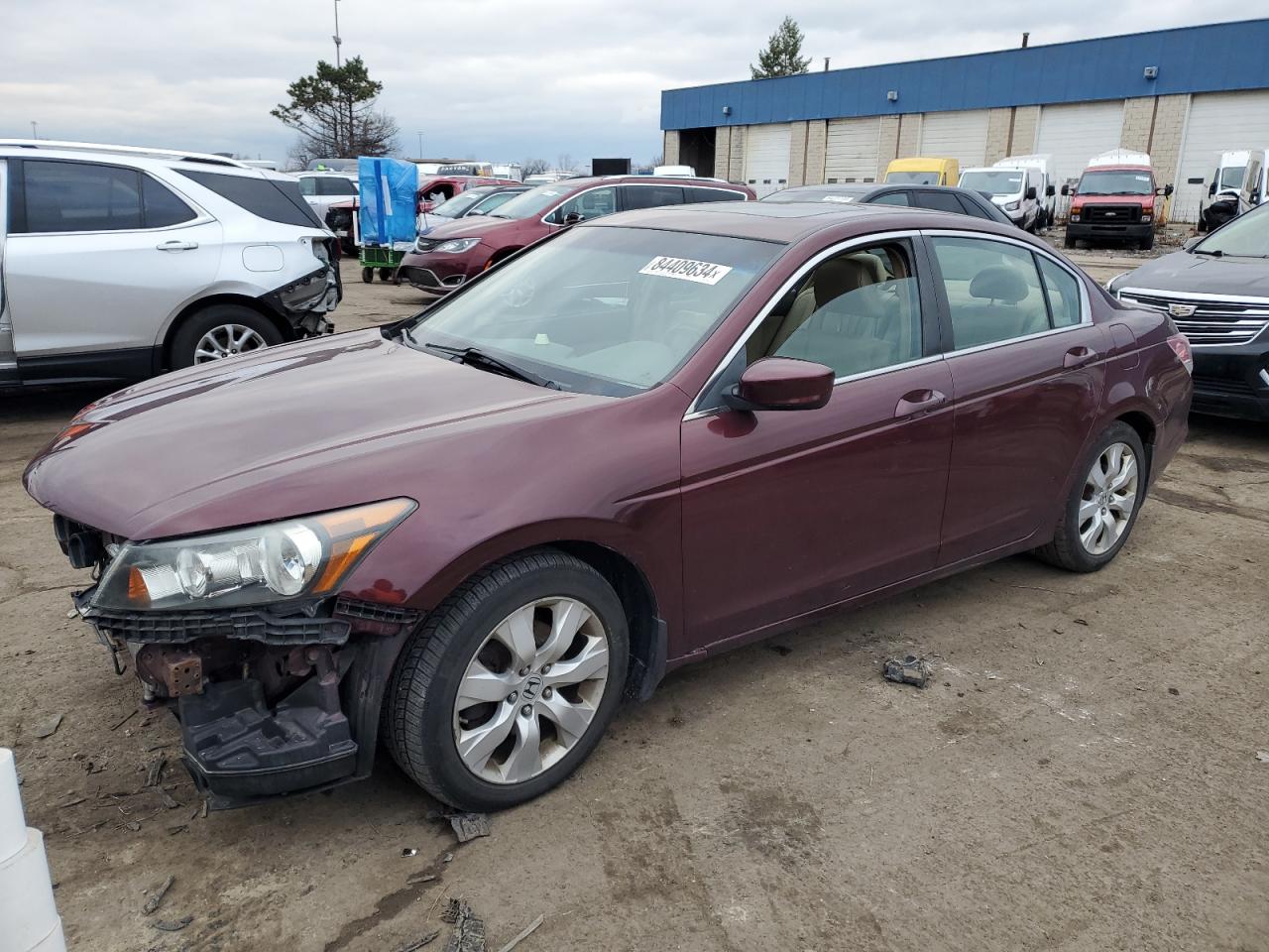 2009 Honda Accord Exl VIN: 1HGCP26819A110999 Lot: 84409634