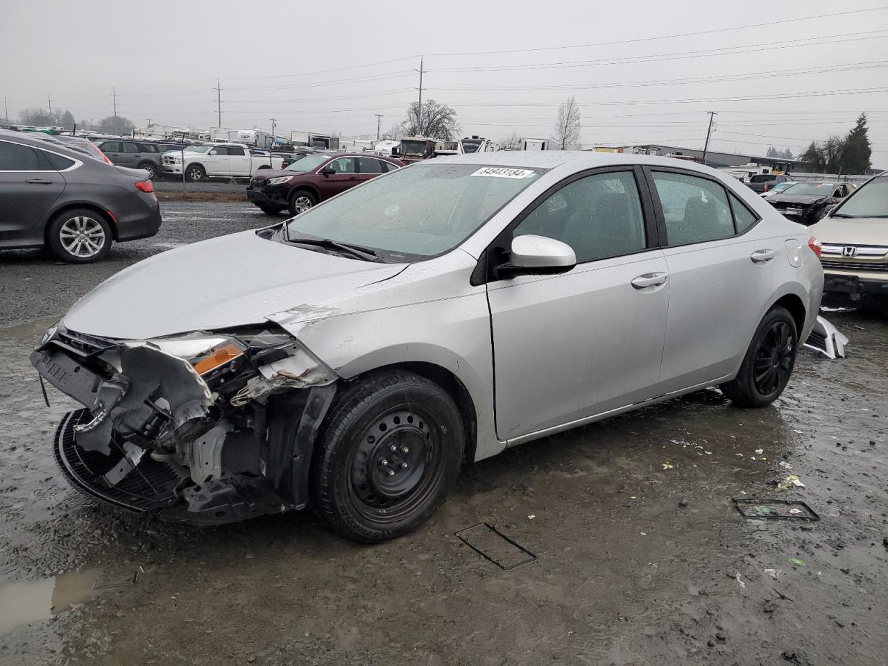 2016 Toyota Corolla L VIN: 2T1BURHE8GC658540 Lot: 84943184