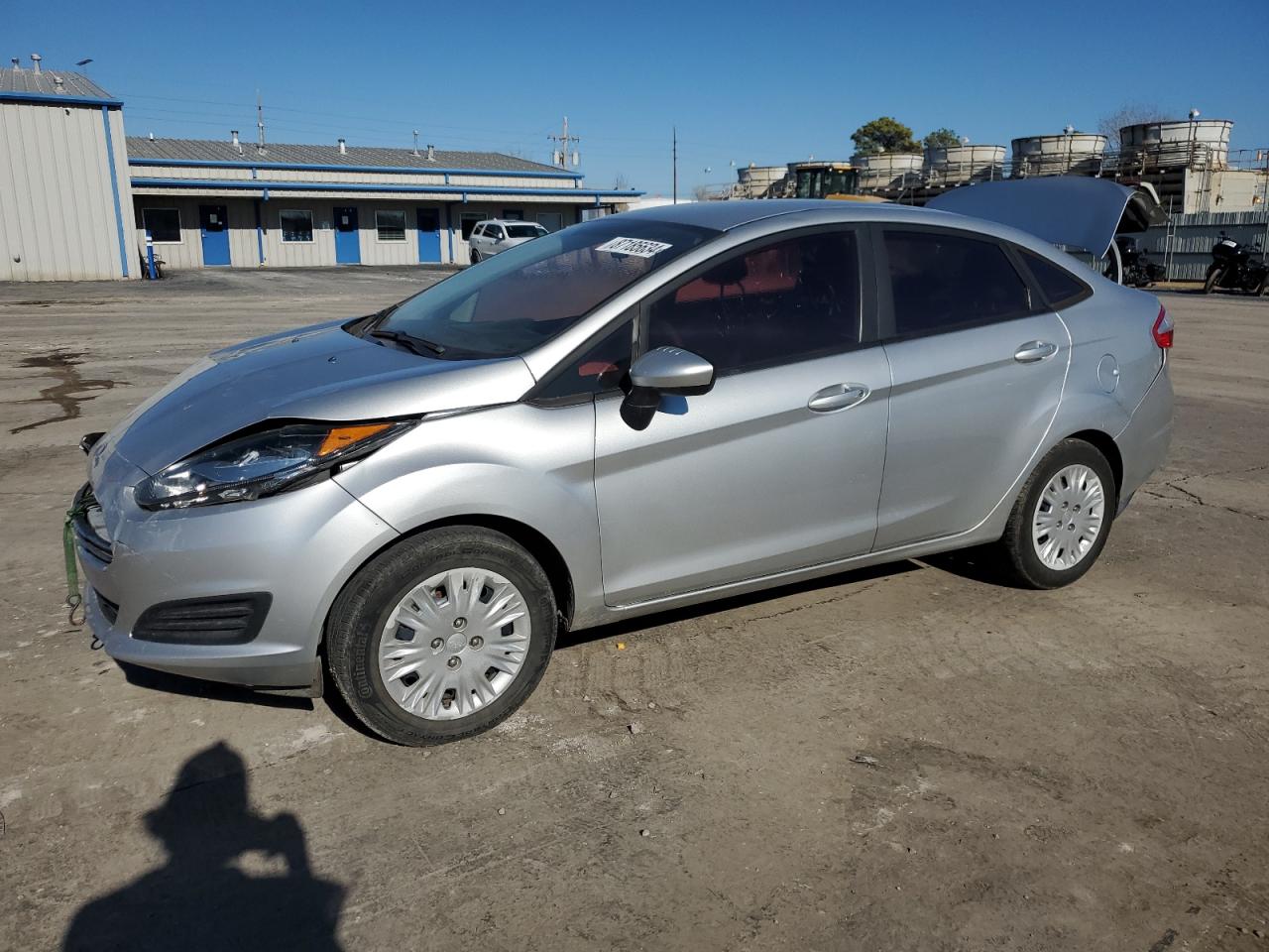 2019 Ford Fiesta S VIN: 3FADP4AJ8KM127130 Lot: 87185634