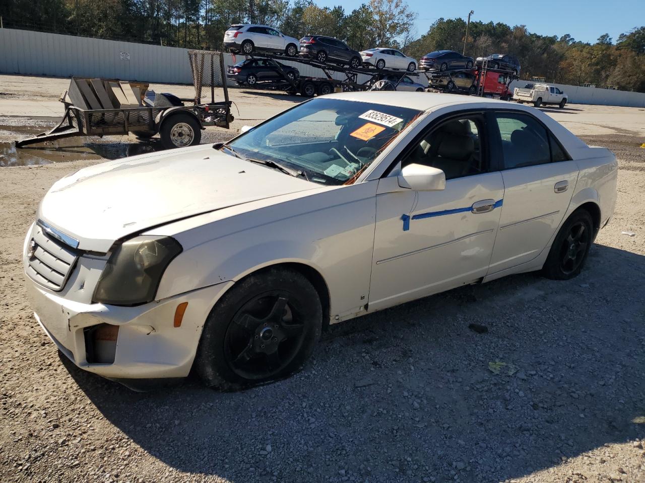 2007 Cadillac Cts VIN: 1G6DM57TX70105516 Lot: 83529514