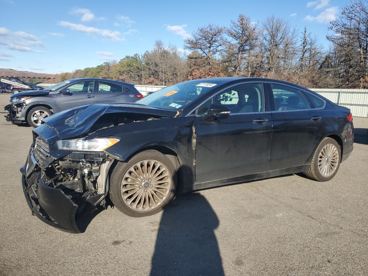 2016 Ford Fusion Titanium VIN: 3FA6P0K97GR226568 Lot: 81118494