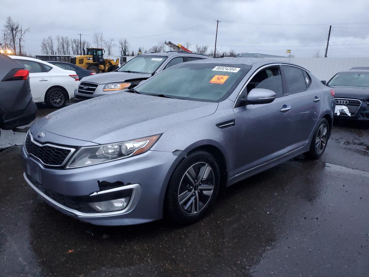 2011 Kia Optima Hybrid VIN: KNAGM4AD2B5002654 Lot: 86924204