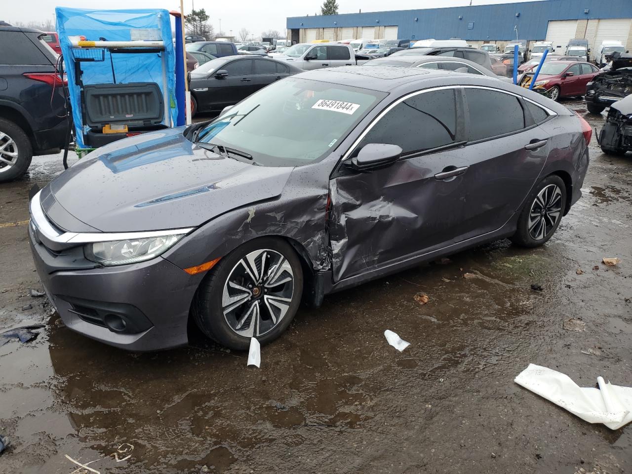 2016 Honda Civic Ex VIN: 19XFC1F37GE038531 Lot: 86491844