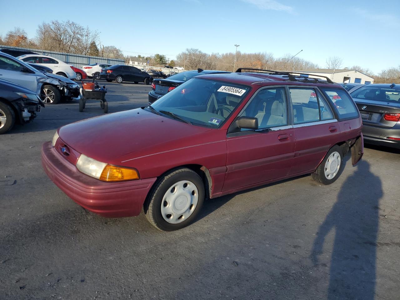 1996 Ford Escort Lx VIN: 1FASP15J7TW112703 Lot: 84905564