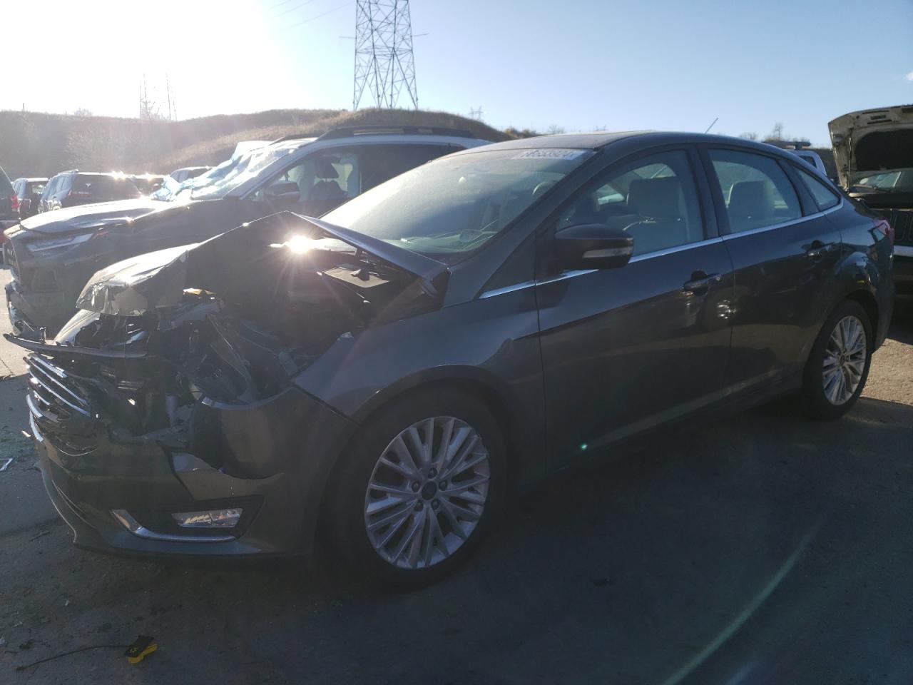 2018 Ford Focus Titanium VIN: 1FADP3J27JL261064 Lot: 86653924