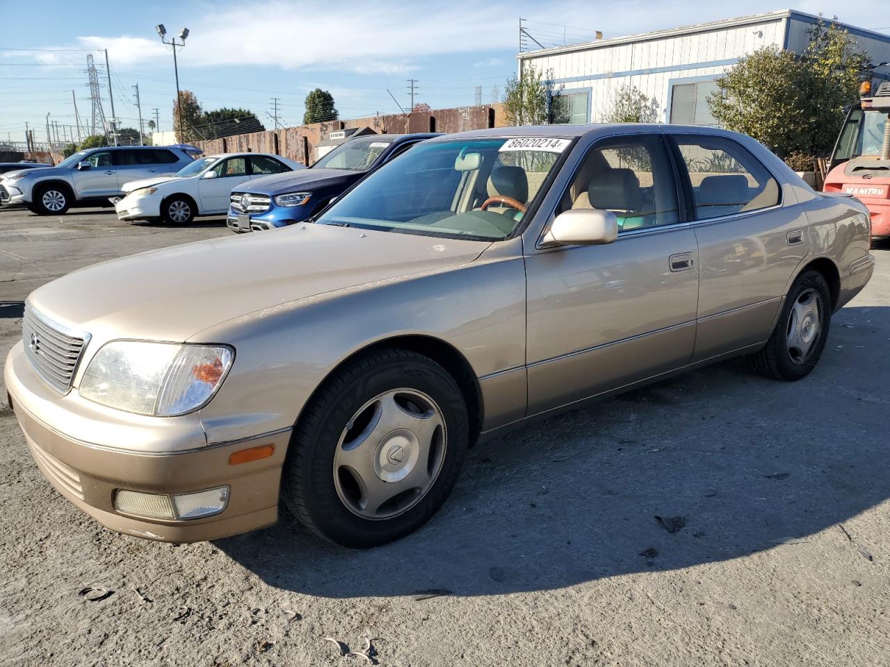 1998 Lexus Ls 400 VIN: JT8BH28F8W0129682 Lot: 86020214