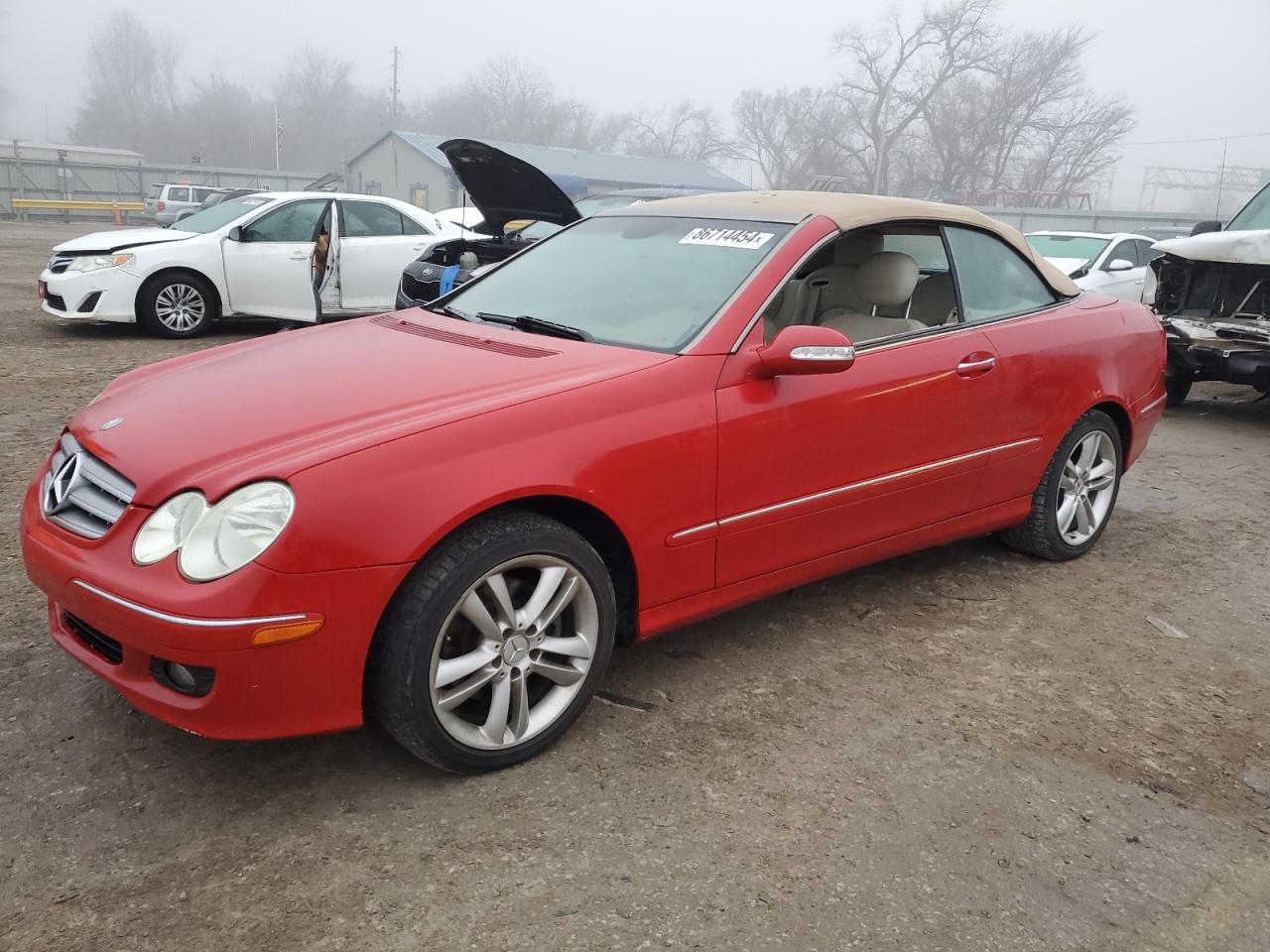 2007 Mercedes-Benz Clk 350 VIN: WDBTK56F77F225926 Lot: 86714454