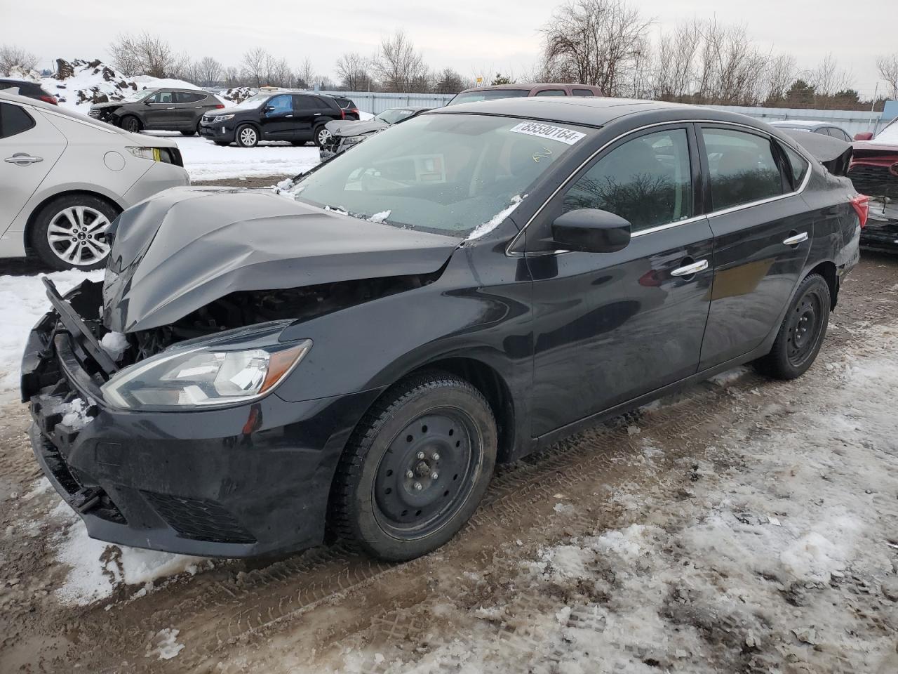 2018 Nissan Sentra S VIN: 3N1AB7AP7JY323653 Lot: 85590164