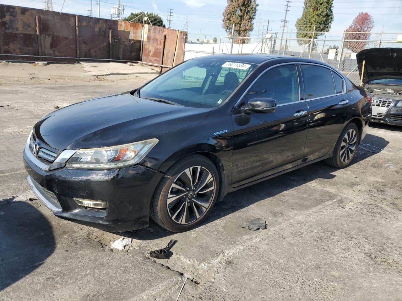 2015 Honda Accord Hybrid Exl VIN: 1HGCR6F55FA013713 Lot: 86011584