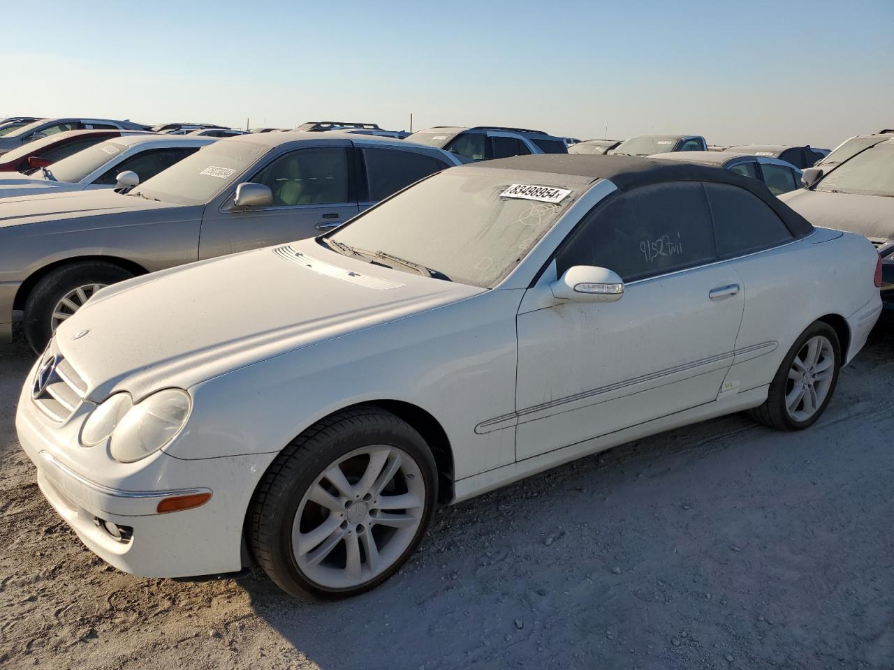 2007 Mercedes-Benz Clk 350 VIN: WDBTK56F17F220687 Lot: 83498954