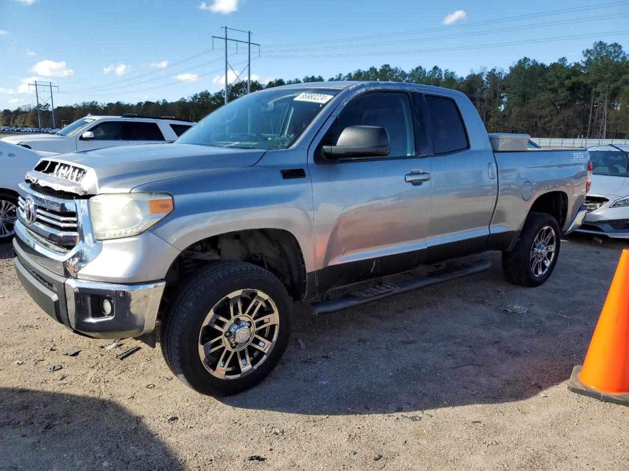 2014 Toyota Tundra Double Cab Sr VIN: 5TFUW5F17EX382216 Lot: 86983224