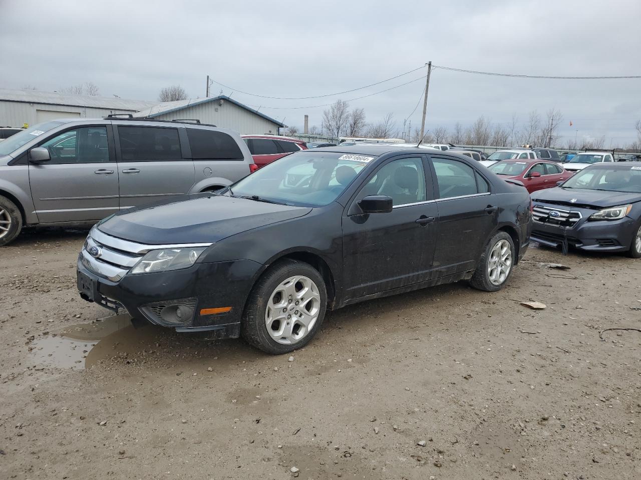 2011 Ford Fusion Se VIN: 3FAHP0HA0BR164935 Lot: 86618604