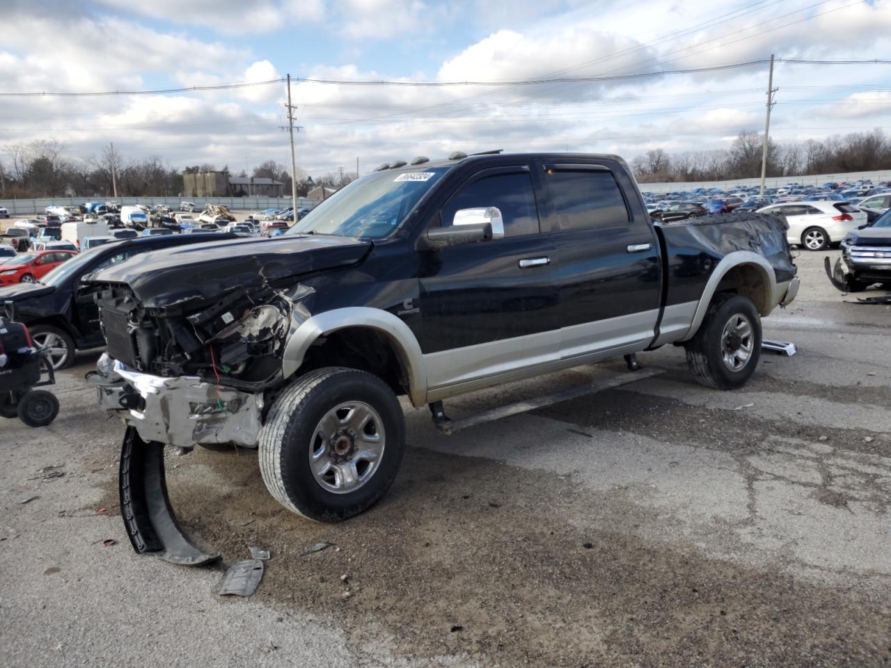 2012 Dodge Ram 2500 Laramie VIN: 3C6UD5FL3CG117180 Lot: 86642324