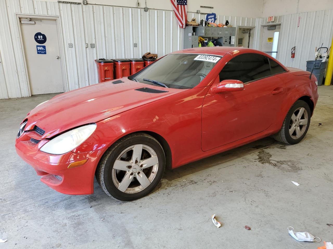 2007 Mercedes-Benz Slk 280 VIN: WDBWK54F47F164664 Lot: 83392474