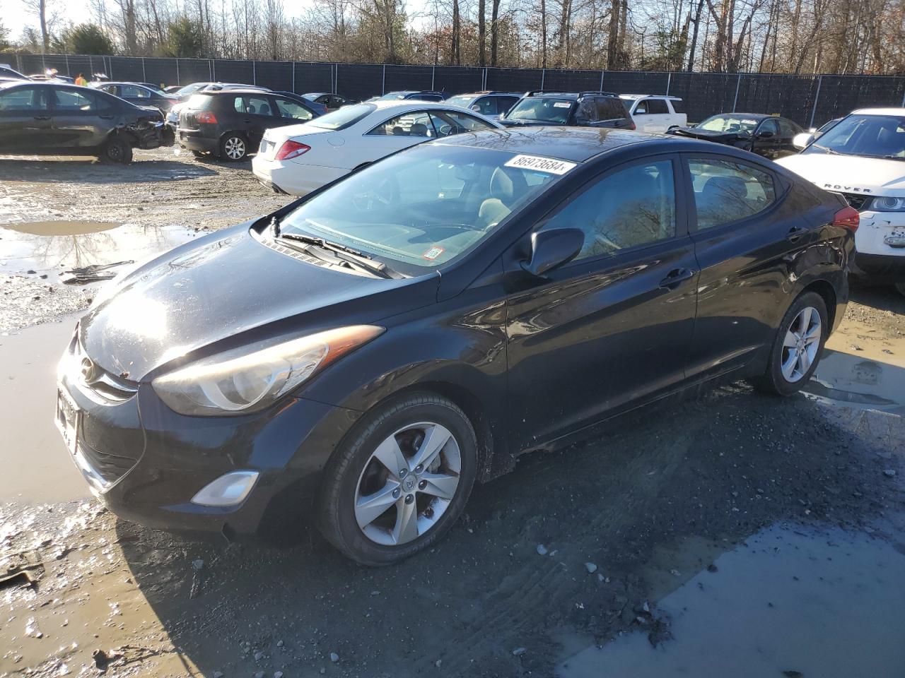 2012 Hyundai Elantra Gls VIN: KMHDH4AE4CU308387 Lot: 86973684