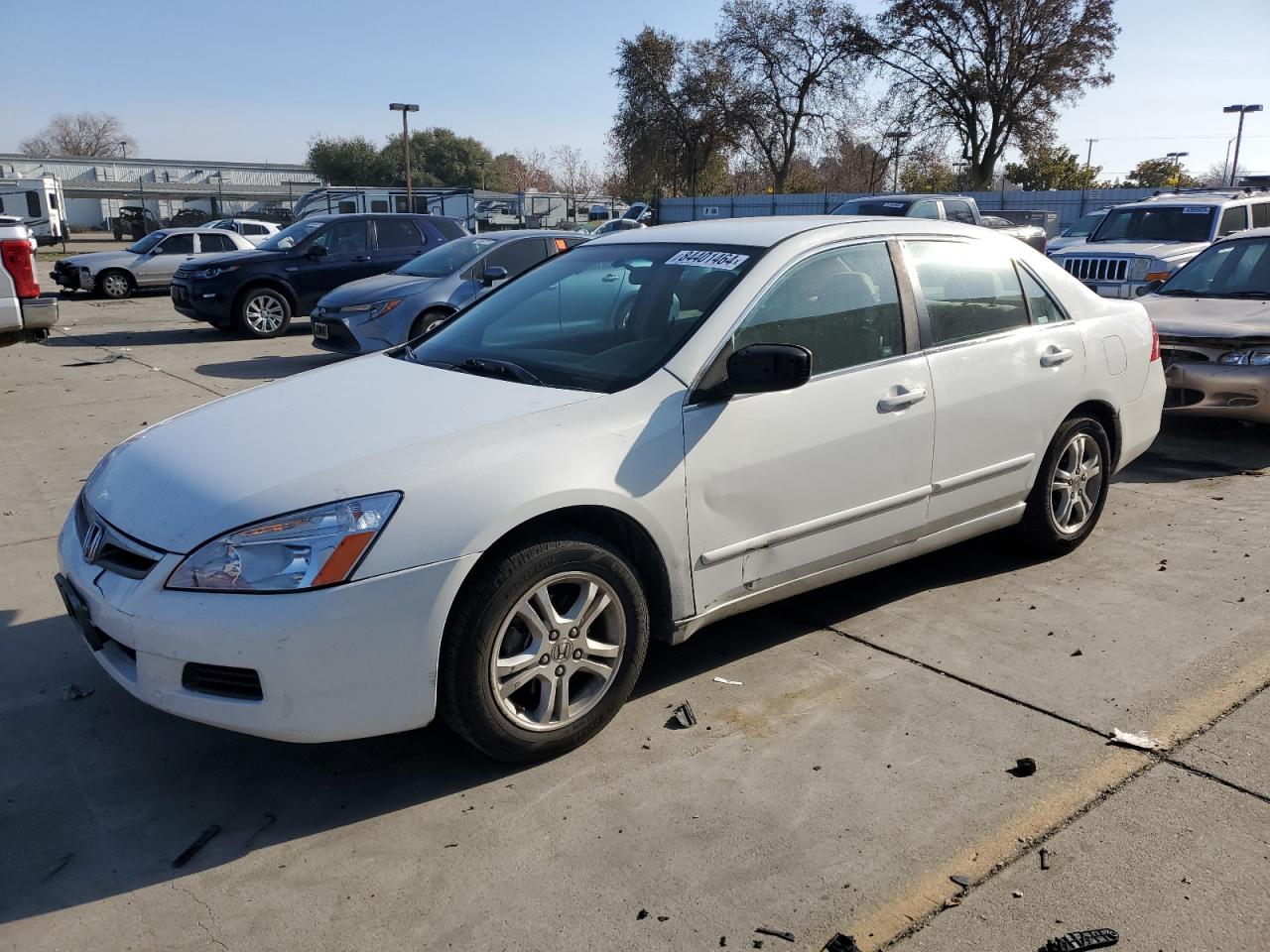 2007 Honda Accord Se VIN: 1HGCM56387A018588 Lot: 84401464