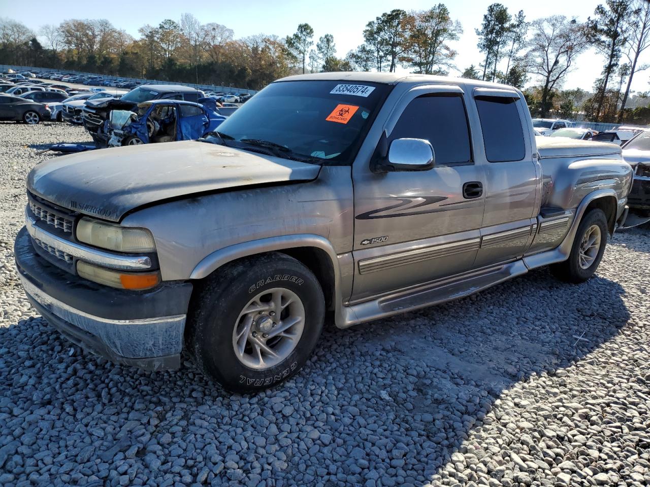 2000 Chevrolet Silverado C1500 VIN: 2GCEC19T8Y1398591 Lot: 83540574