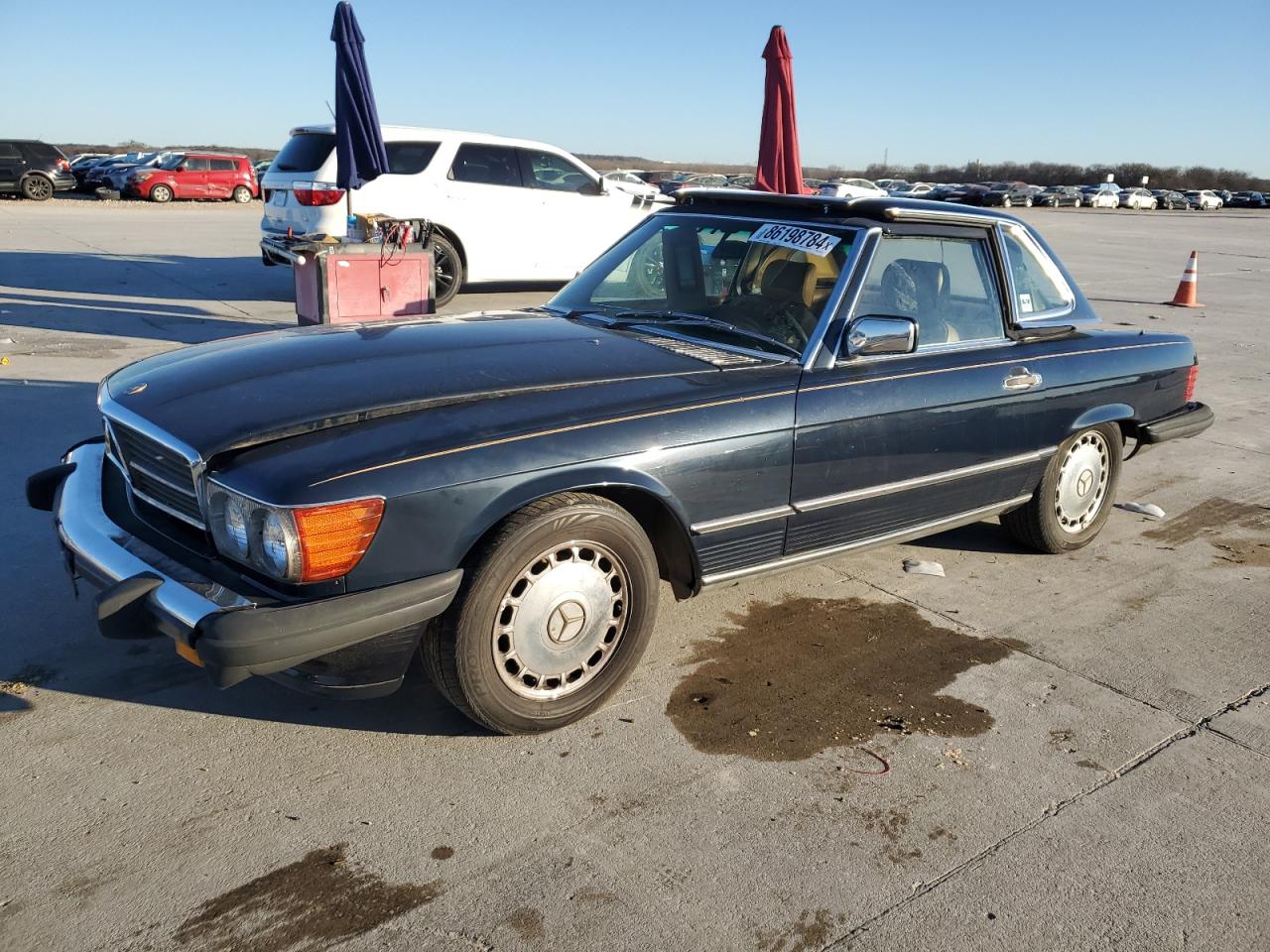 1988 Mercedes-Benz 560 Sl VIN: WDBBA48D9JA089761 Lot: 86198784