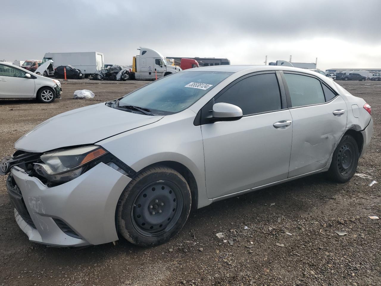 2016 Toyota Corolla L VIN: 5YFBURHE3GP394594 Lot: 85538124