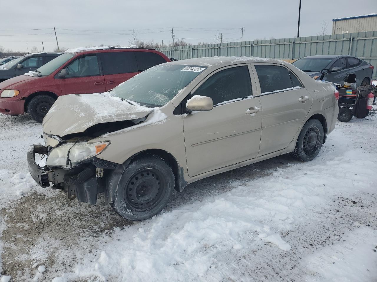 2010 Toyota Corolla Base VIN: 2T1BU4EE0AC419837 Lot: 86514734