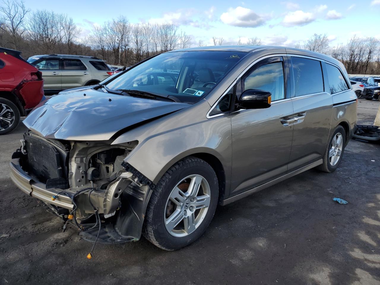 2011 Honda Odyssey Touring VIN: 5FNRL5H98BB082997 Lot: 85890314