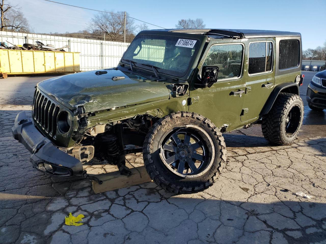 2021 Jeep Wrangler Unlimited Sahara 4Xe VIN: 1C4JJXP60MW803091 Lot: 87106674