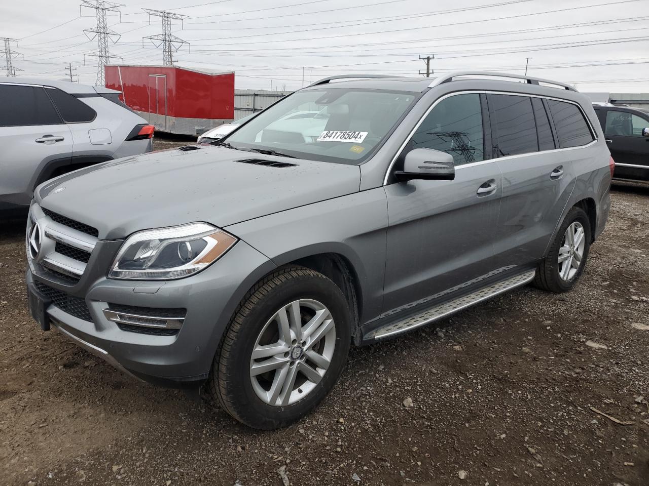 2014 Mercedes-Benz Gl 450 4Matic VIN: 4JGDF7CE4EA393417 Lot: 84178504