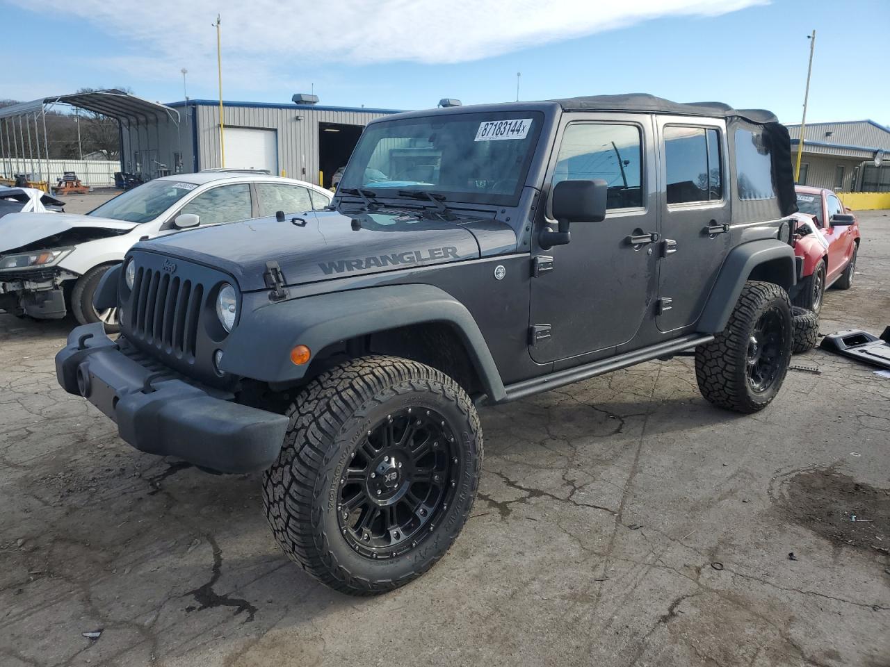 2016 Jeep Wrangler Unlimited Sport VIN: 1C4BJWDGXGL184307 Lot: 87183144