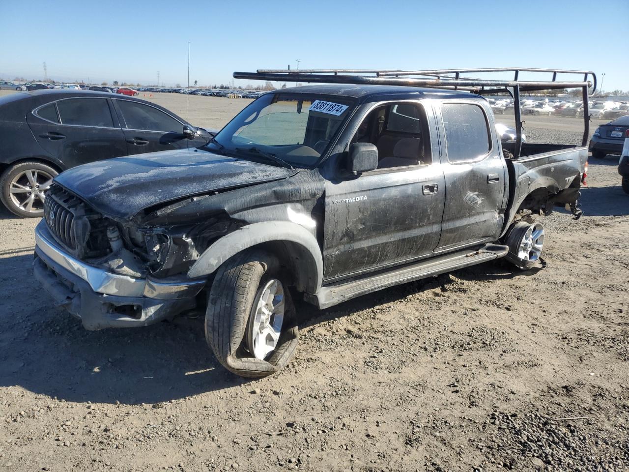 2001 Toyota Tacoma Double Cab VIN: 5TEHN72N31Z821889 Lot: 83811874