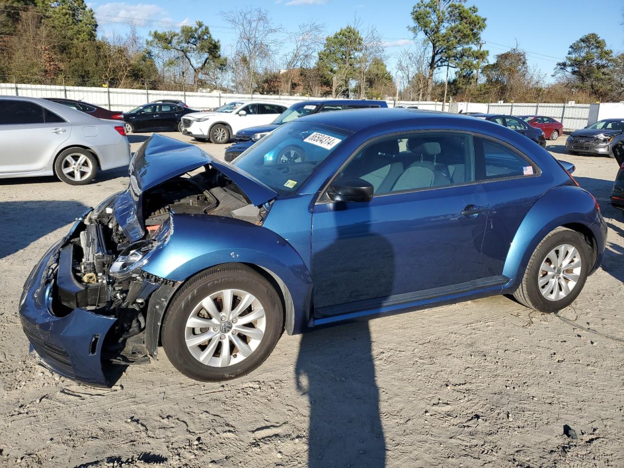 2017 Volkswagen Beetle 1.8T VIN: 3VWF17AT6HM615876 Lot: 86504314