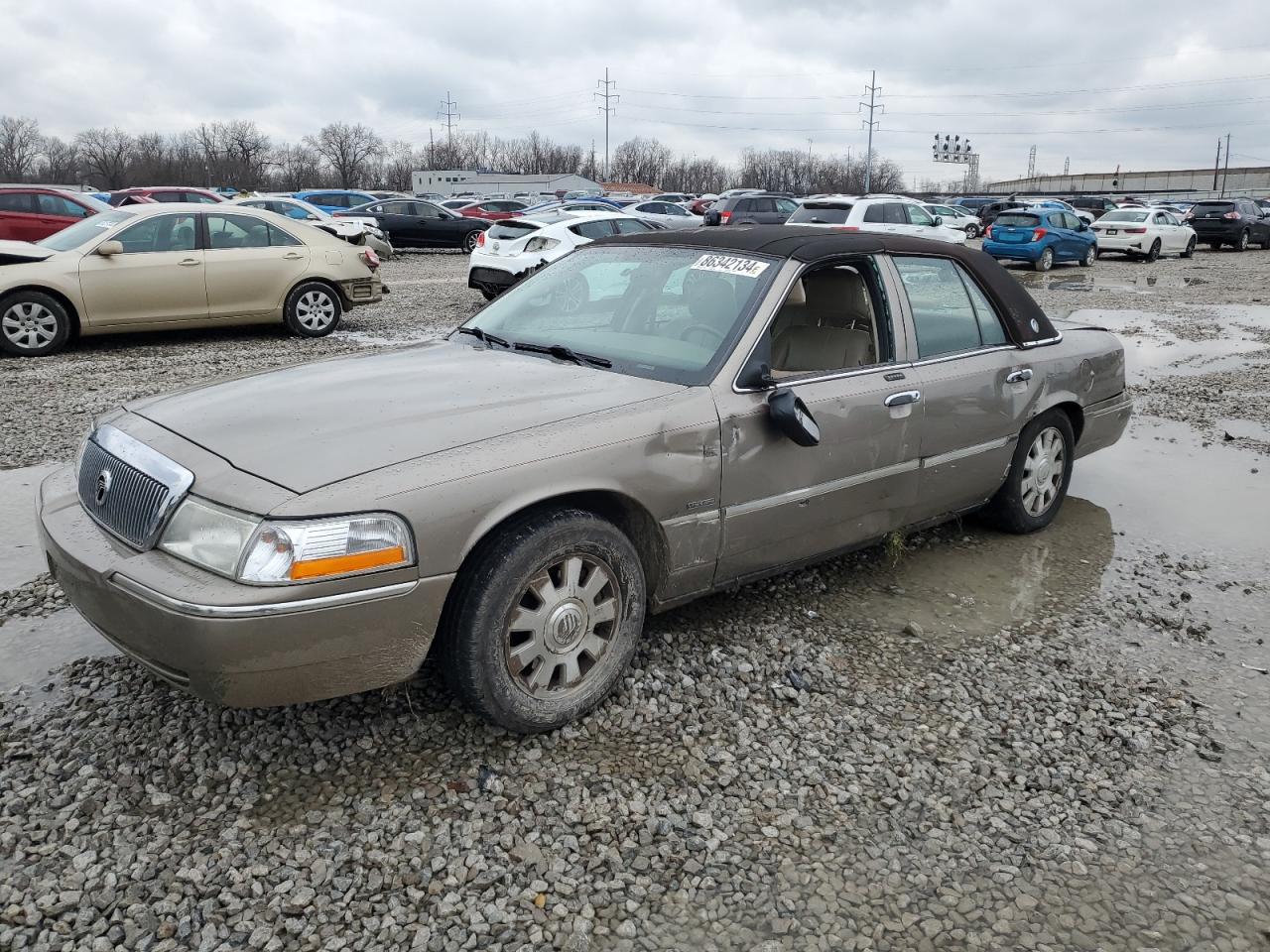 2005 Mercury Grand Marquis Ls VIN: 2MEHM75W95X627543 Lot: 86342134