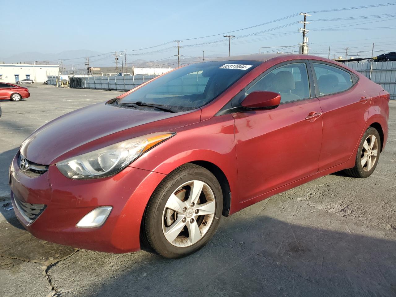 2013 Hyundai Elantra Gls VIN: 5NPDH4AE3DH229048 Lot: 83111944