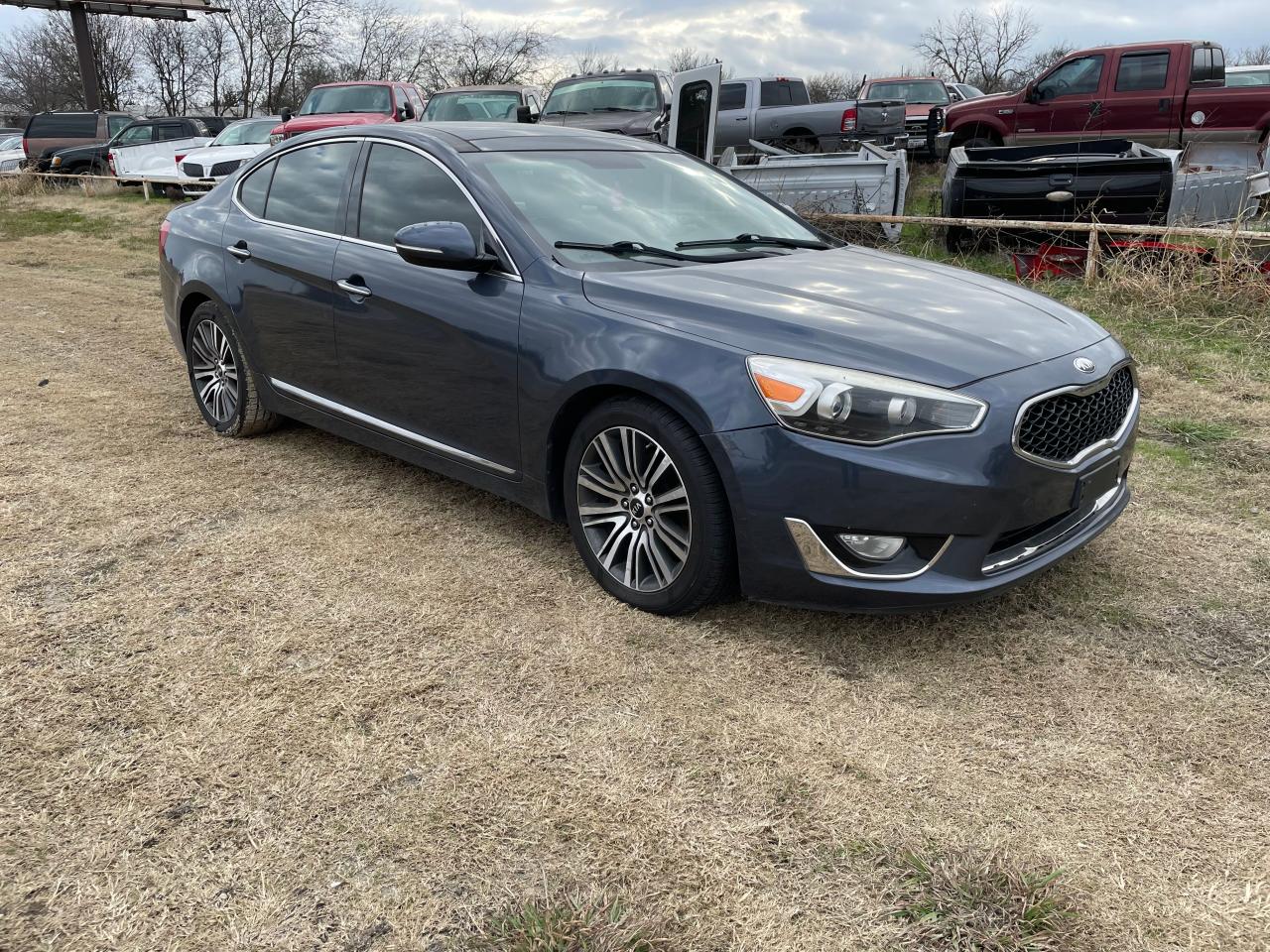 2014 Kia Cadenza Premium VIN: KNALN4D71E5123522 Lot: 87207404