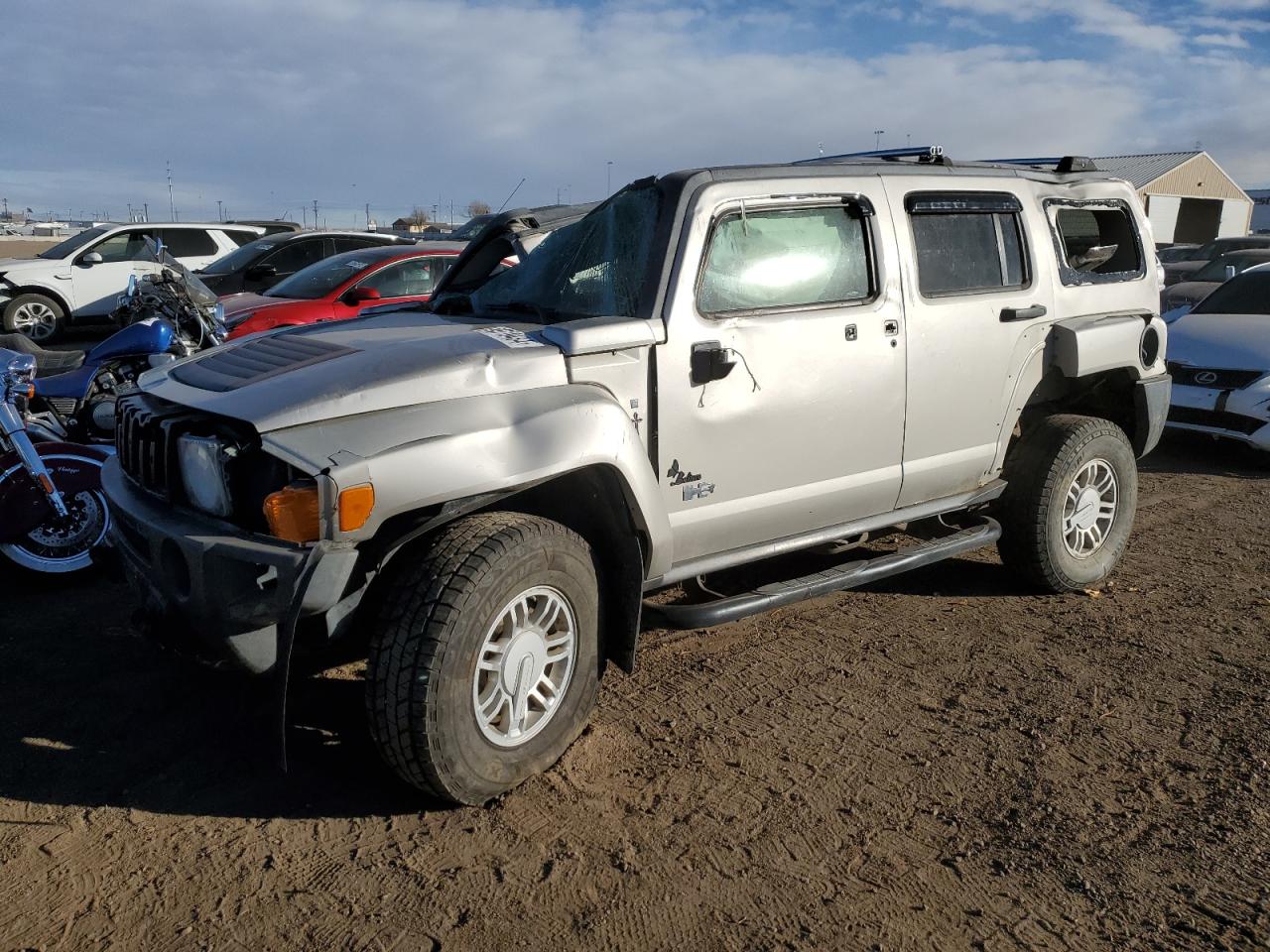 2009 Hummer H3 VIN: 5GTEN13E498101716 Lot: 85719434