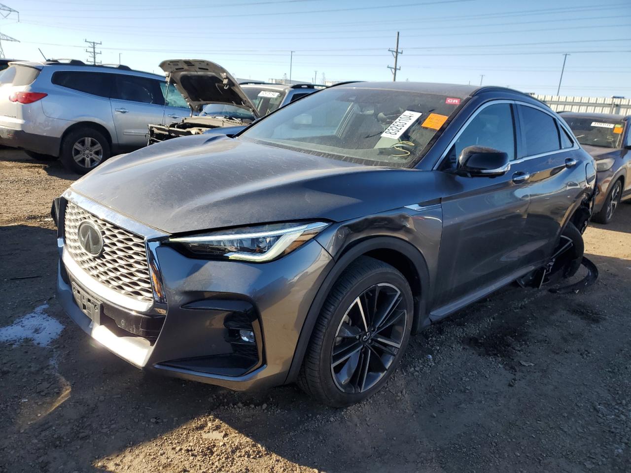 2022 Infiniti Qx55 Essential VIN: 3PCAJ5K38NF102239 Lot: 83263104