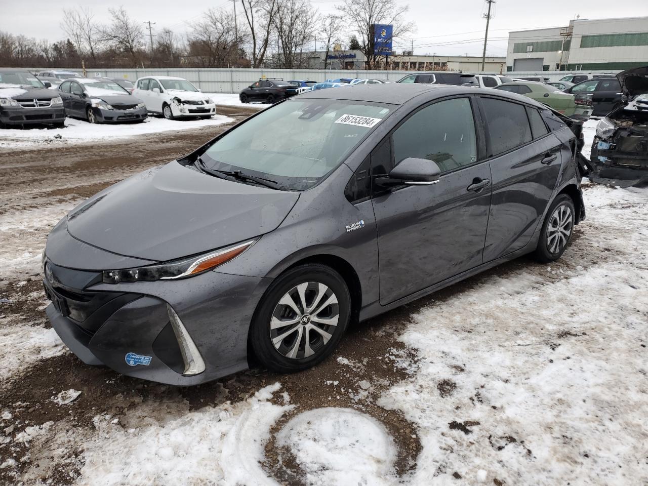 2021 Toyota Prius Prime Le VIN: JTDKAMFP5M3180520 Lot: 86153284